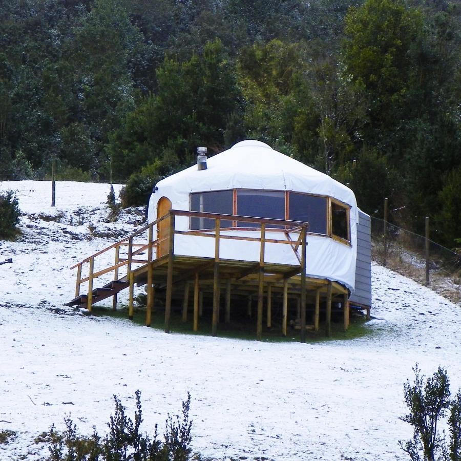 Campo de lujo Yurt En Con Vistas Panorámicas