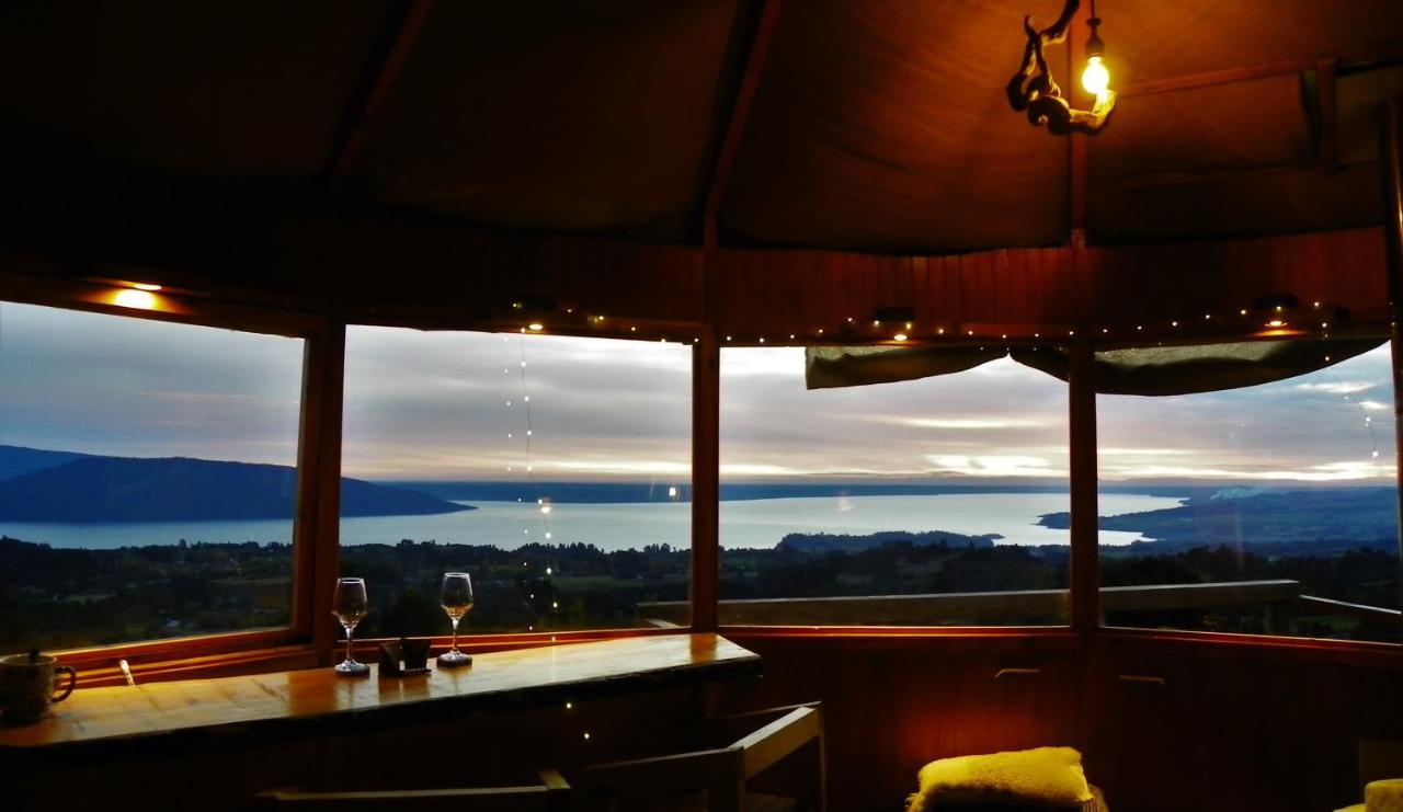 Yurt En Con Vistas Panoramicas Tenda de luxo Puyehue