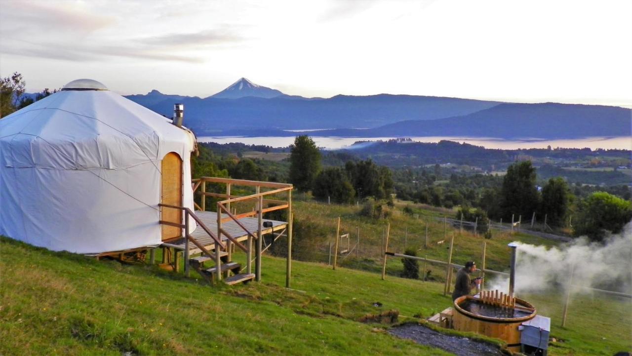 Tenda de luxo Yurt En Con Vistas Panoramicas Puyehue