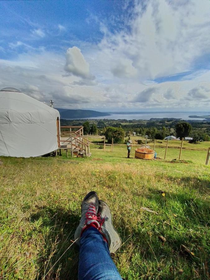 Yurt En Con Vistas Panoramicas Tenda de luxo Puyehue